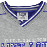 NCAA (Lee) - St.Louis Billikens Embroidered Crew Neck Sweatshirt 1990s X-Large Vintage Retro Football College