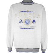 Vintage (Arctic Wear) - Alaska The Last Frontier Crew Neck Sweatshirt 1993 Large Vintage Retro