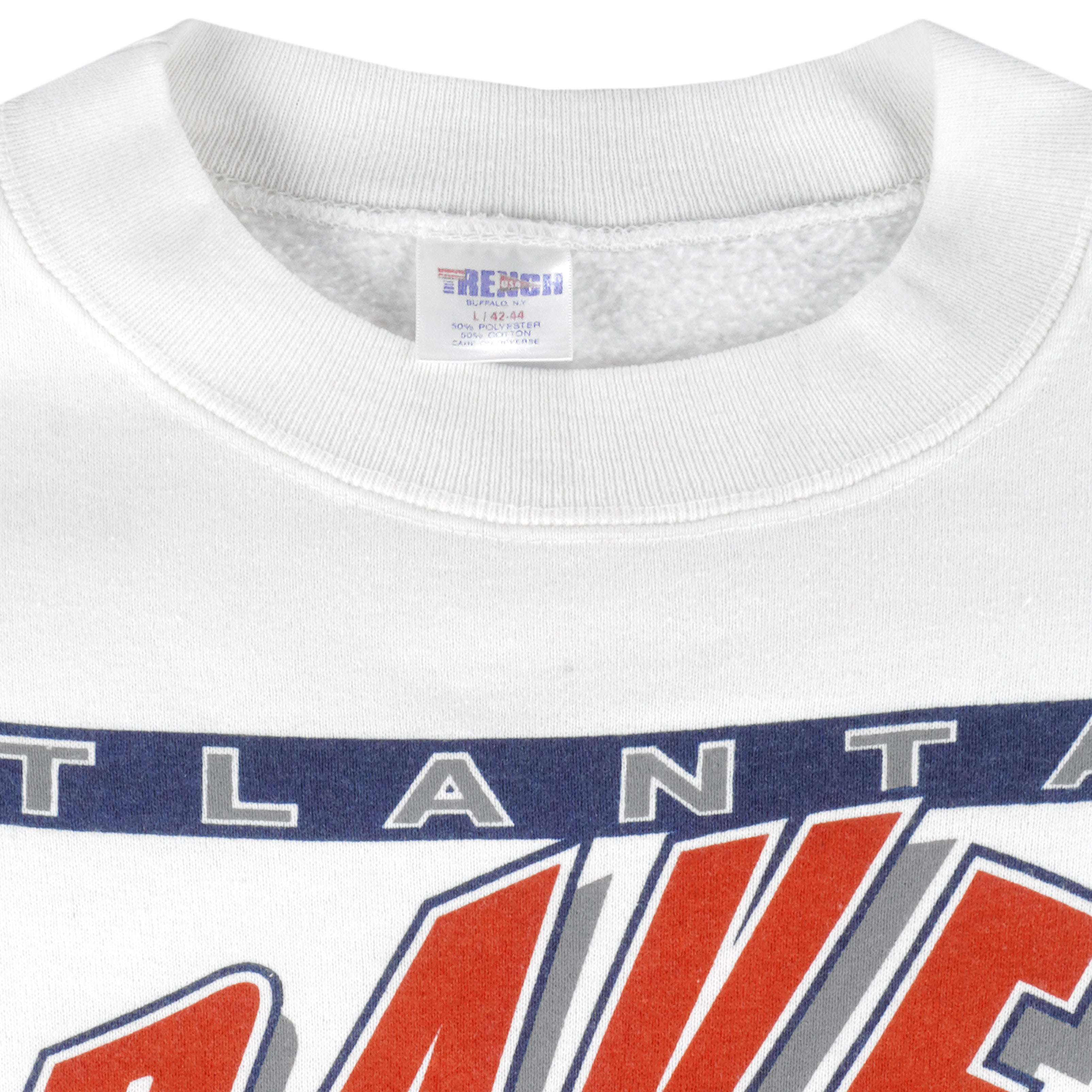 MLB - Atlanta Braves World Champions Sweatshirt 1991 Large Vintage Retro Baseball