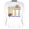 NCAA (Volunteer) - Pittsburgh Panthers Crew Neck Sweatshirt 1990s Large Vintage Retro Football College