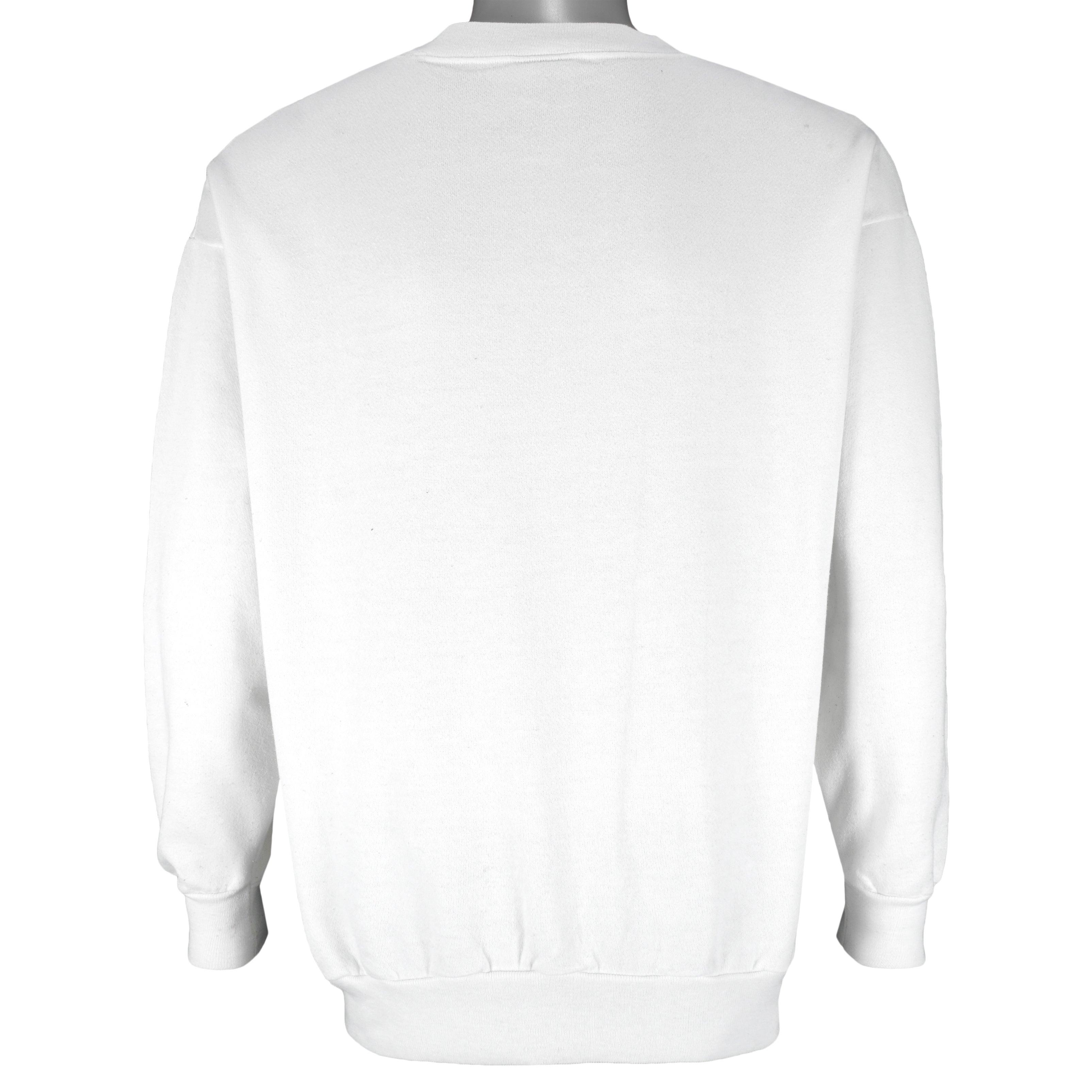 NCAA (Volunteer) - Pittsburgh Panthers Crew Neck Sweatshirt 1990s Large Vintage Retro Football College