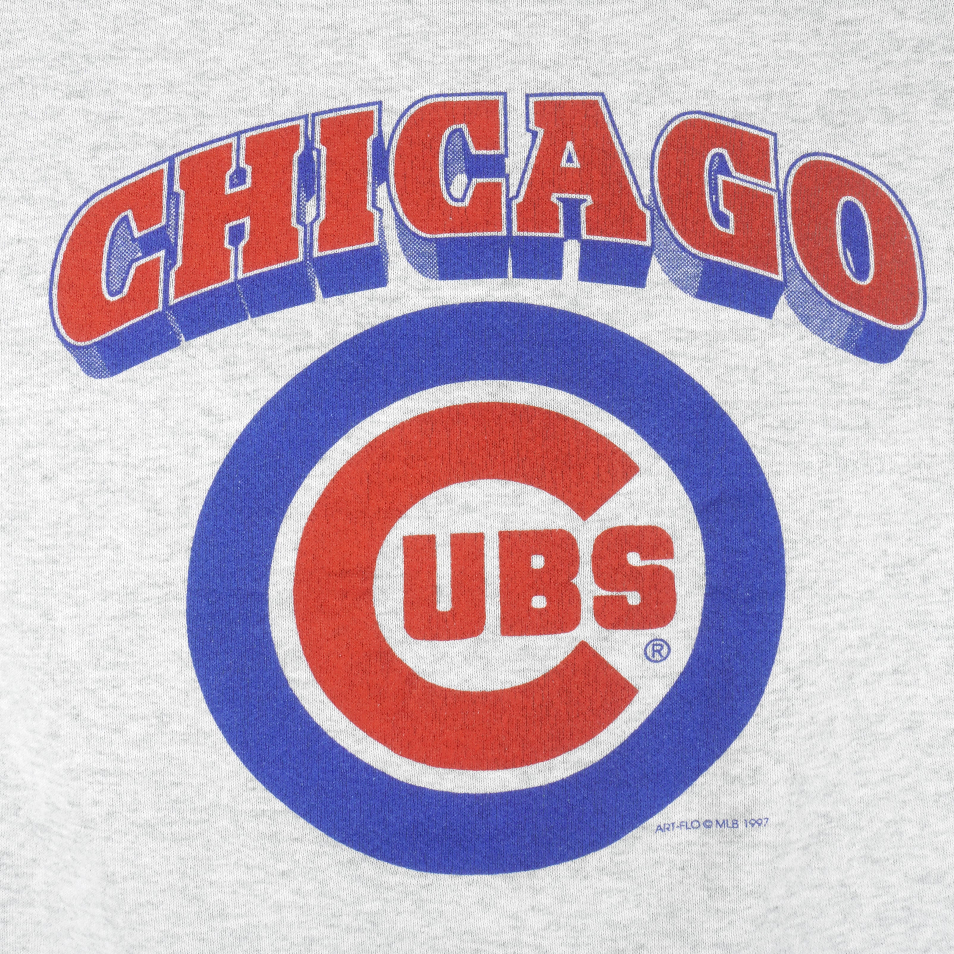 MLB - Chicago Cubs Crew Neck Sweatshirt 1997 Medium Vintage Retro Baseball