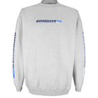 Vintage - Quicksilver Applied Boarding Technology Crew Neck Sweatshirt 1990s Large Vintage Retro
