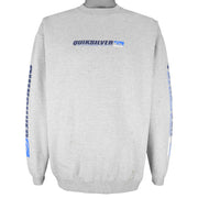 Vintage - Quicksilver Applied Boarding Technology Crew Neck Sweatshirt 1990s Large Vintage Retro