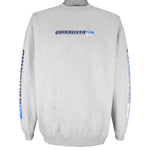 Vintage - Quicksilver Applied Boarding Technology Crew Neck Sweatshirt 1990s Large Vintage Retro