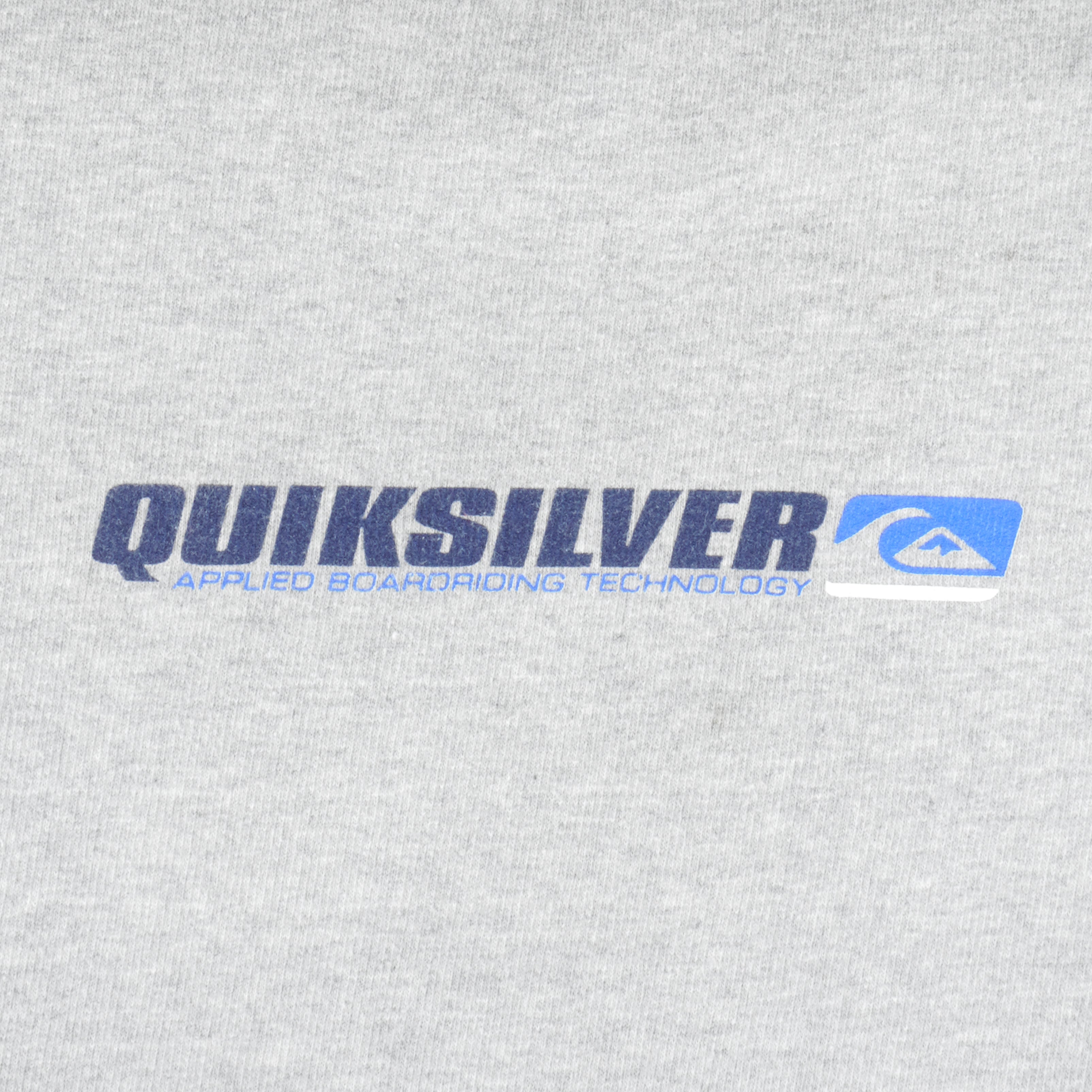 Vintage - Quicksilver Applied Boarding Technology Crew Neck Sweatshirt 1990s Large Vintage Retro