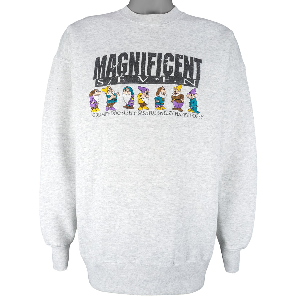 Disney -  Magnificent Seven Crew Neck Sweatshirt 1990s X-Large Vintage Retro