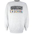 Disney -  Magnificent Seven Crew Neck Sweatshirt 1990s X-Large Vintage Retro