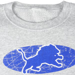 NFL - Detroit Lions Classic Crew Neck Sweatshirt 1999 X-Large Vintage Retro Football