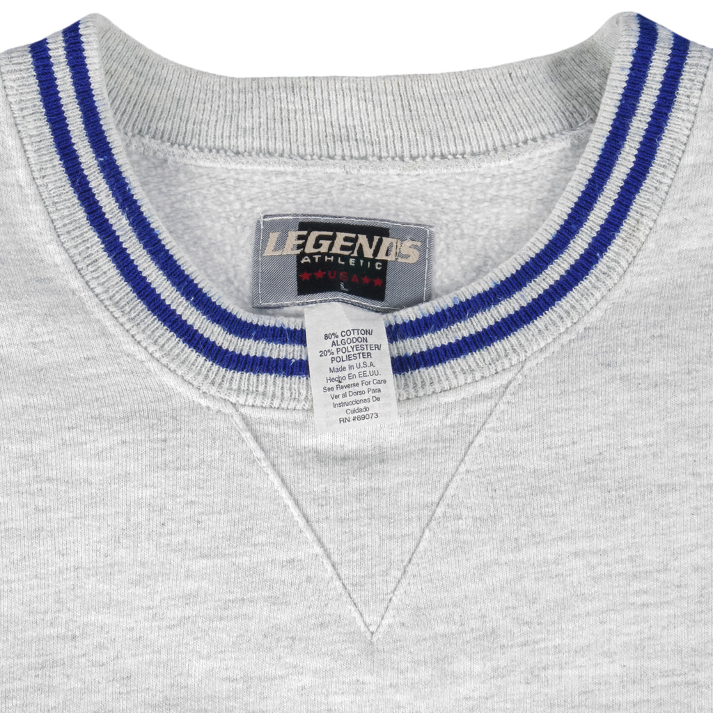 NFL (Legends) - Seattle Seahawks Embroidered Crew Neck Sweatshirt 1990s Large Vintage Retro Football