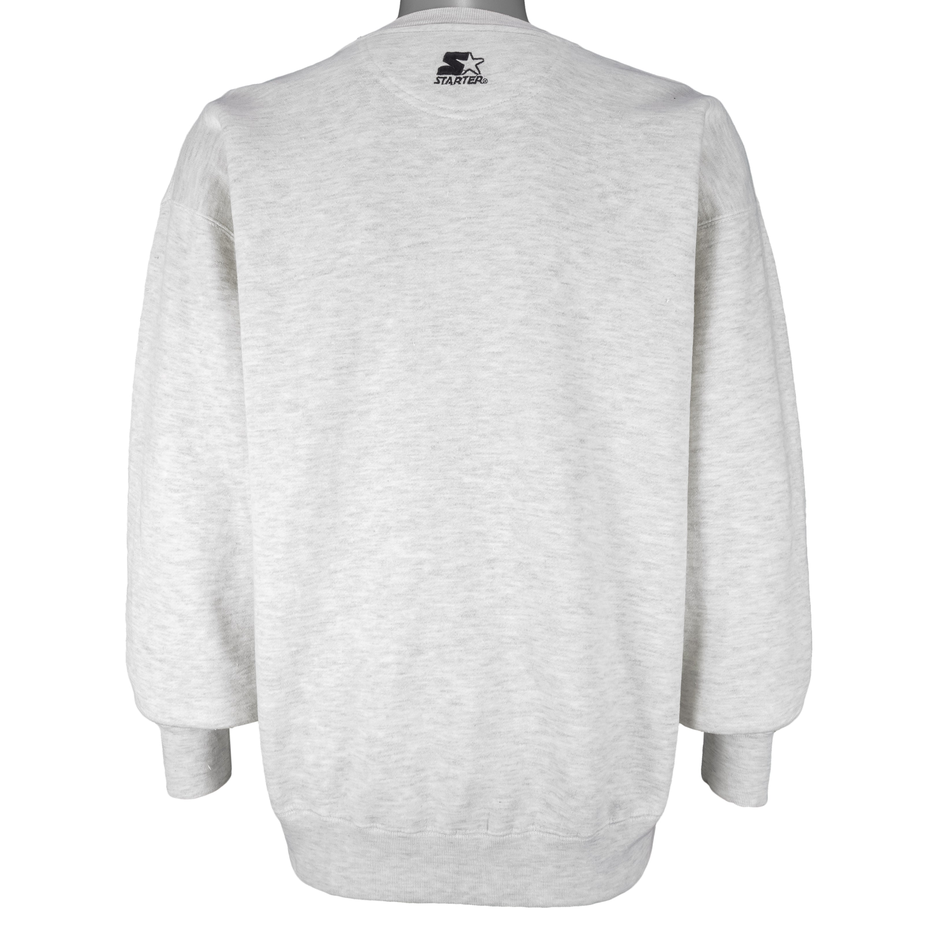 Starter - Chicago Wolves Embroidered Crew Neck Sweatshirt 1994 Large Vintage Retro Hockey