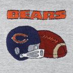 NFL - Chicago Bears Helmet Crew Neck Sweatshirt 1990s X-Large Vintage Retro Football