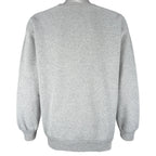NFL (Logo Athletic) - Oakland Raiders Embroidered Crew Neck Sweatshirt 1990s Large Vintage Retro Football