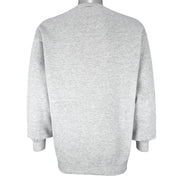 Disney - Grey Dopey Crew Neck Sweatshirt 1990s Large Vintage Retro