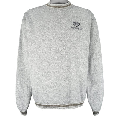 NHL (CCM) - Atlanta Thrashers Crew Neck Sweatshirt 2000S Large