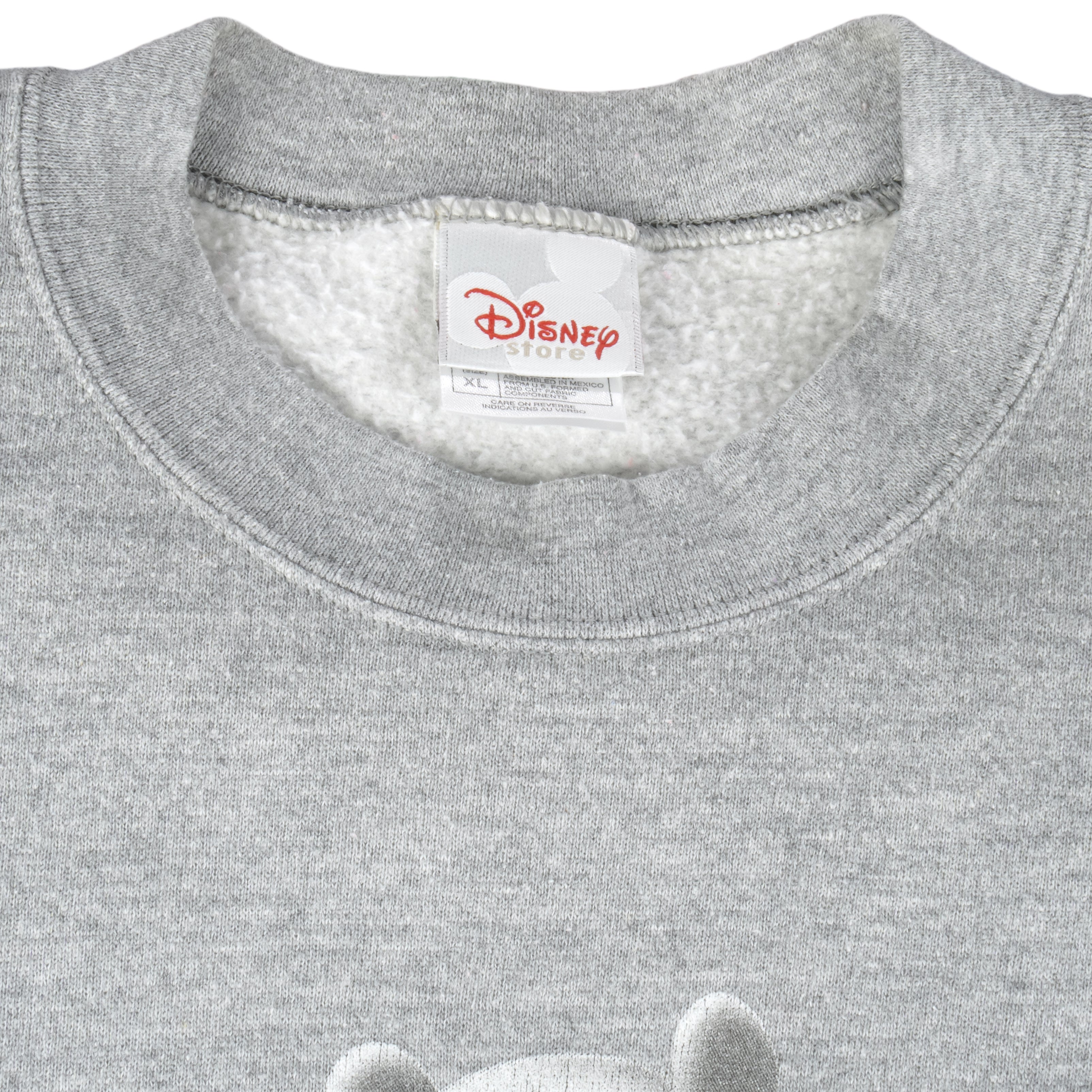 Disney - Winnie The Pooh Crew Neck Sweatshirt 1990s X-Large Vintage Retro