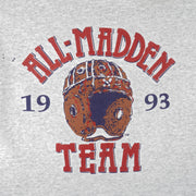 Vintage (Hanes) - All Madden Team Crew Neck Sweatshirt 1993 X-Large Vintage Retro Football