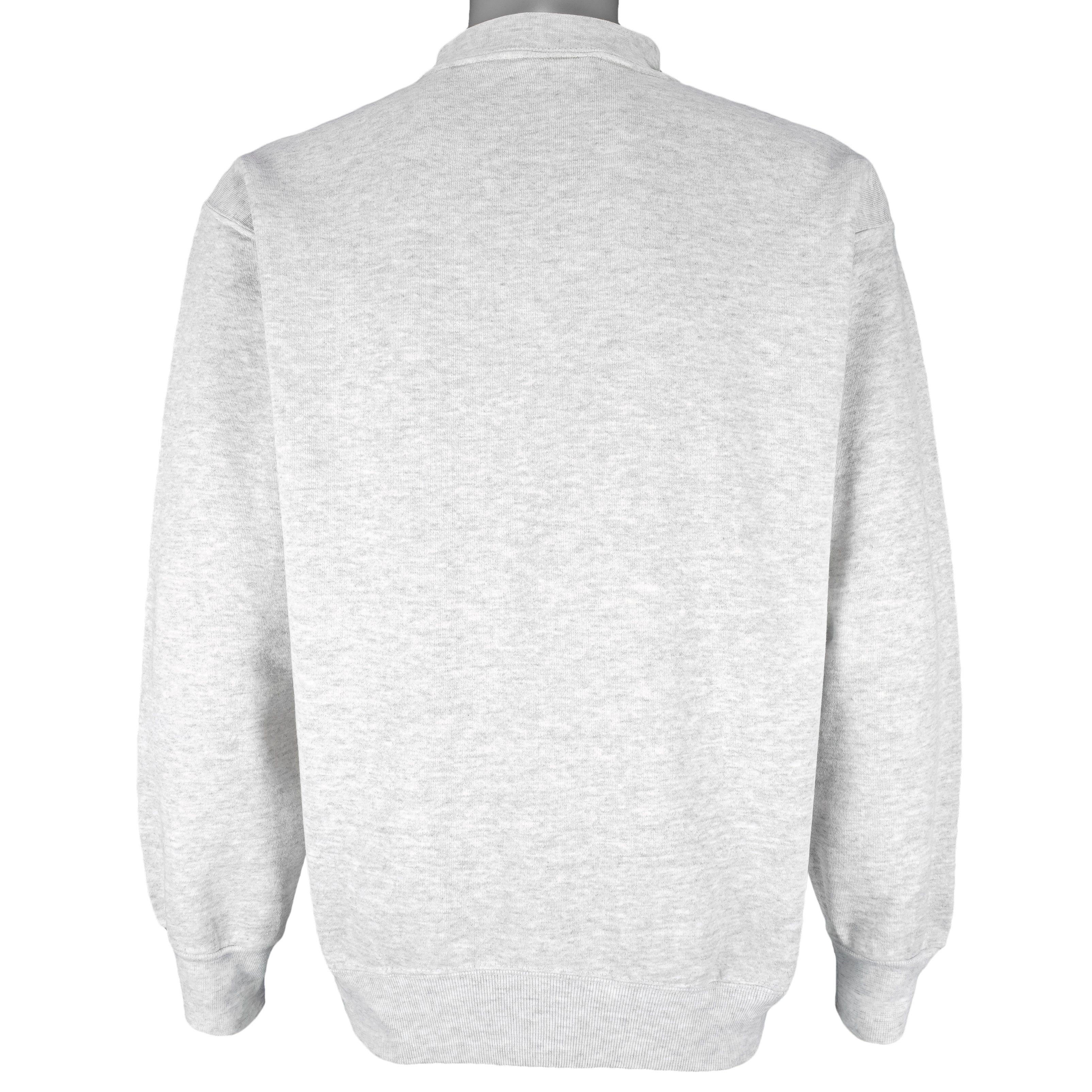 NCAA - Rutgers Scarlet Knights Helmet Crew Neck Sweatshirt 1990s Large Vintage Retro Basketball