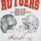 NCAA - Rutgers Scarlet Knights Helmet Crew Neck Sweatshirt 1990s Large Vintage Retro Basketball