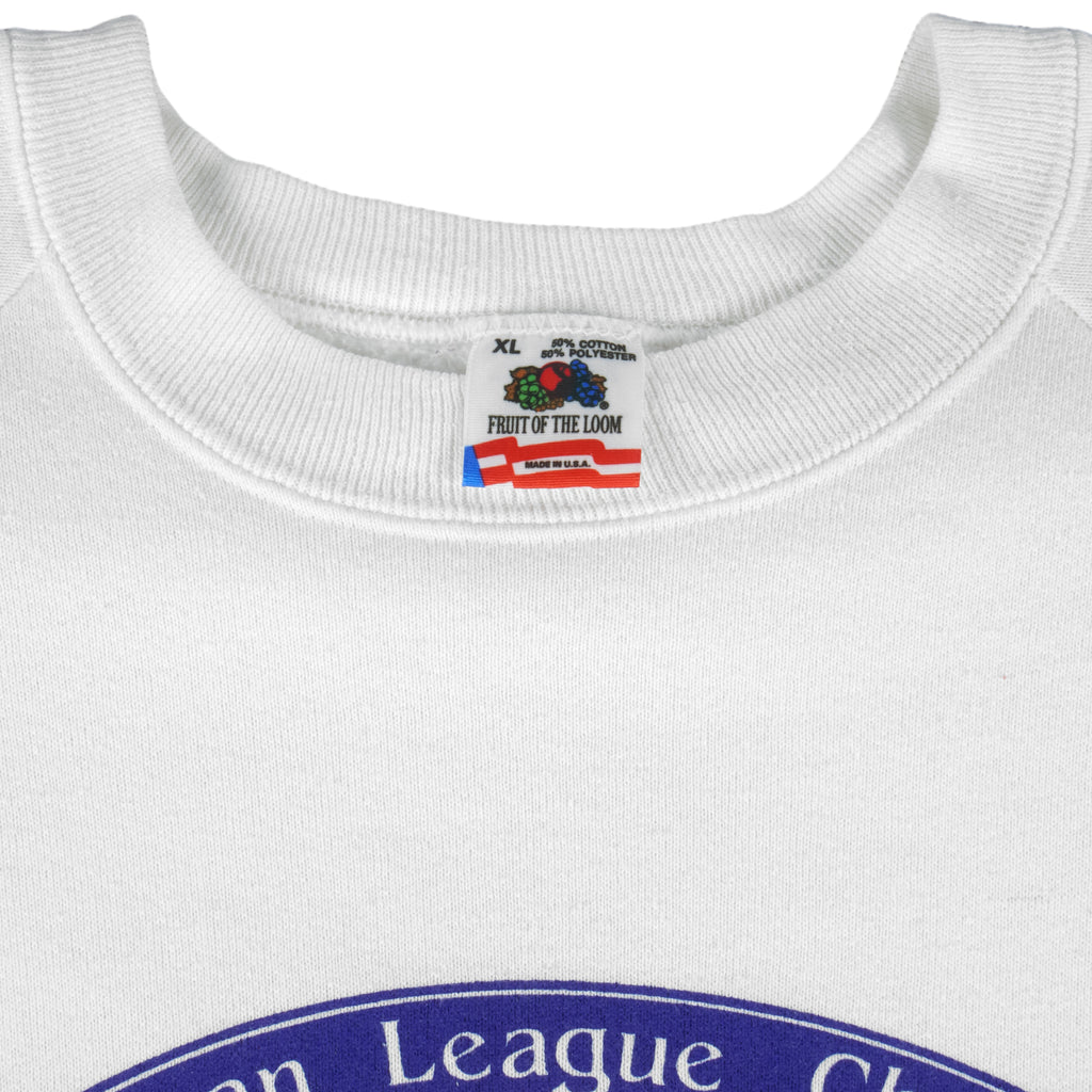 MLB - Minnesota Twins World Series Craw Neck Sweatshirt 1987 X-Large Vintage Retro Baseball