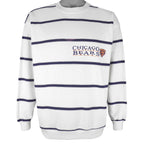 NFL (Front Frow) - Chicago Bears Embroidered Crew Neck Sweatshirt 1990s Large Vintage Retro Football