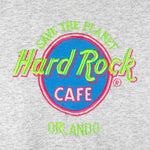 Vintage - Hard Rock Cafe Orlando Embroidered Crew Neck Sweatshirt 1990s Medium Vintage Retro 
