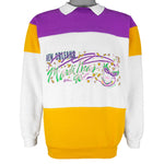 Vintage - New Orleans Madi Gras Crew Neck Sweatshirt 1989 Large Vintage Retro