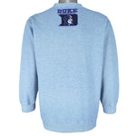 NCAA (U.S. College) - Duke University Blue Devils Crew Neck Sweatshirt 1990s Large Vintage Retro College 