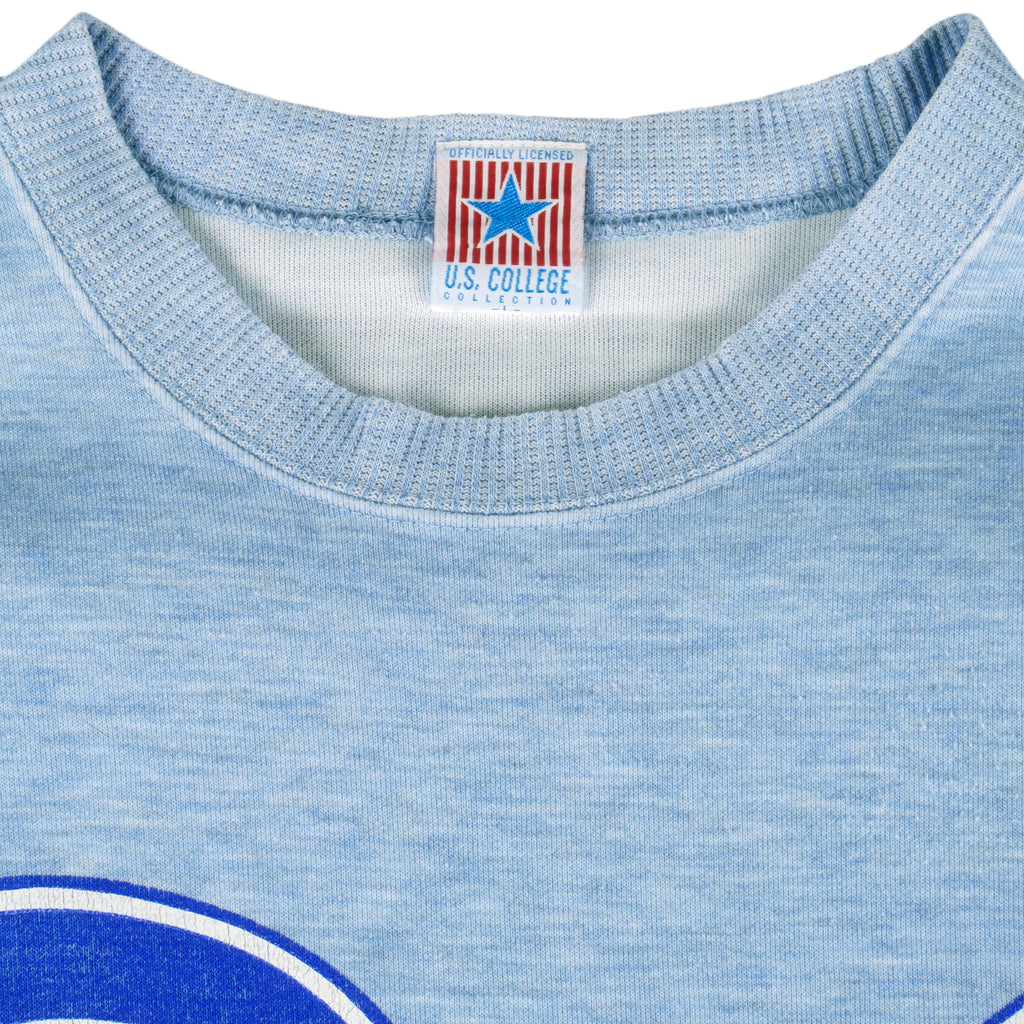 NCAA (U.S. College) - Duke University Blue Devils Crew Neck Sweatshirt 1990s Large Vintage Retro College 