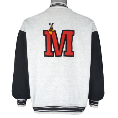 Disney - Mickey Mouse Button-Up Jacket 1990s Large