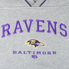 NFL - Baltimore Ravens Embroidered Crew Neck Sweatshirt 1990s X-Large Vintage Retro Football