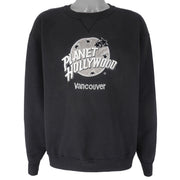 Vintage - Planet Hollywood Vancouver Crew Neck Sweatshirt 1990s X-Large Vintage Retro