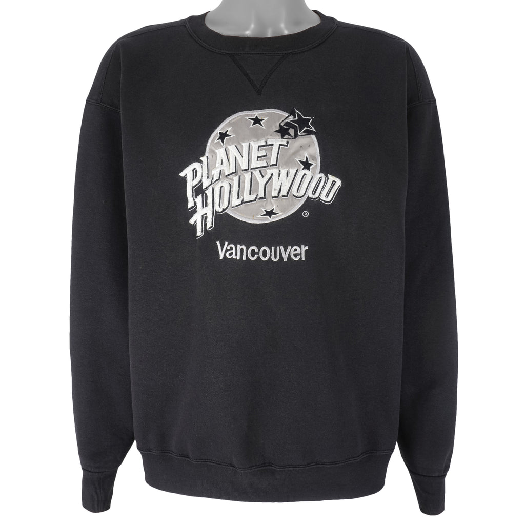 Vintage - Planet Hollywood Vancouver Crew Neck Sweatshirt 1990s X-Large Vintage Retro