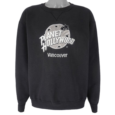 Vintage - Planet Hollywood Vancouver Embroidered Sweatshirt 1990s X-Large