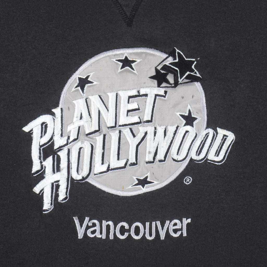 Vintage - Planet Hollywood Vancouver Crew Neck Sweatshirt 1990s X-Large Vintage Retro