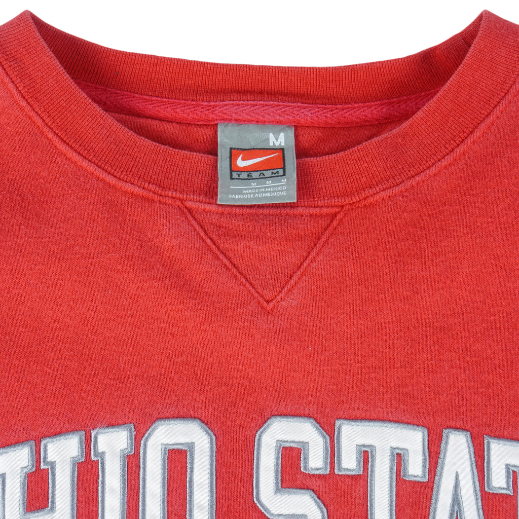 Nike - Ohio State University Crew Neck Sweatshirt 1990s Medium Vintage Retro College