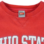 Nike - Ohio State University Crew Neck Sweatshirt 1990s Medium Vintage Retro College