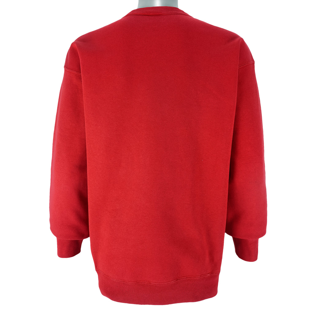 NFL (Logo Athletic) - Kansas City Chiefs Crew Neck Sweatshirt 1993 Large Vintage Retro Football