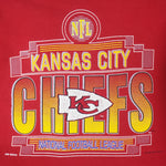 NFL (Logo Athletic) - Kansas City Chiefs Crew Neck Sweatshirt 1993 Large Vintage Retro Football