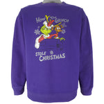 Vintage (Dr. Seuss) - How The Grinch Stole Christmas Sweatshirt 1990s Large