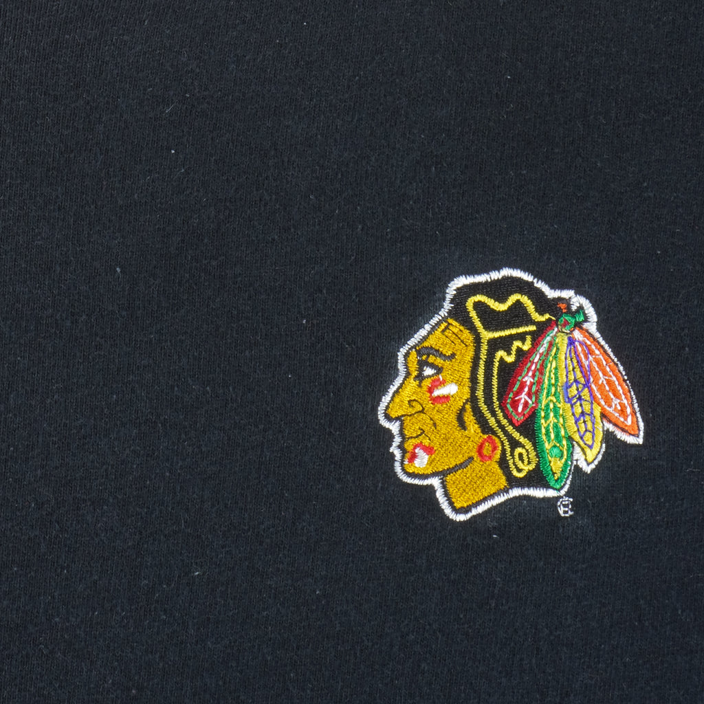 NHL (Pro Player) - Chicago Blackhawks Embroidered Sweatshirt 1990s X-Large Vintage Retro Hockey