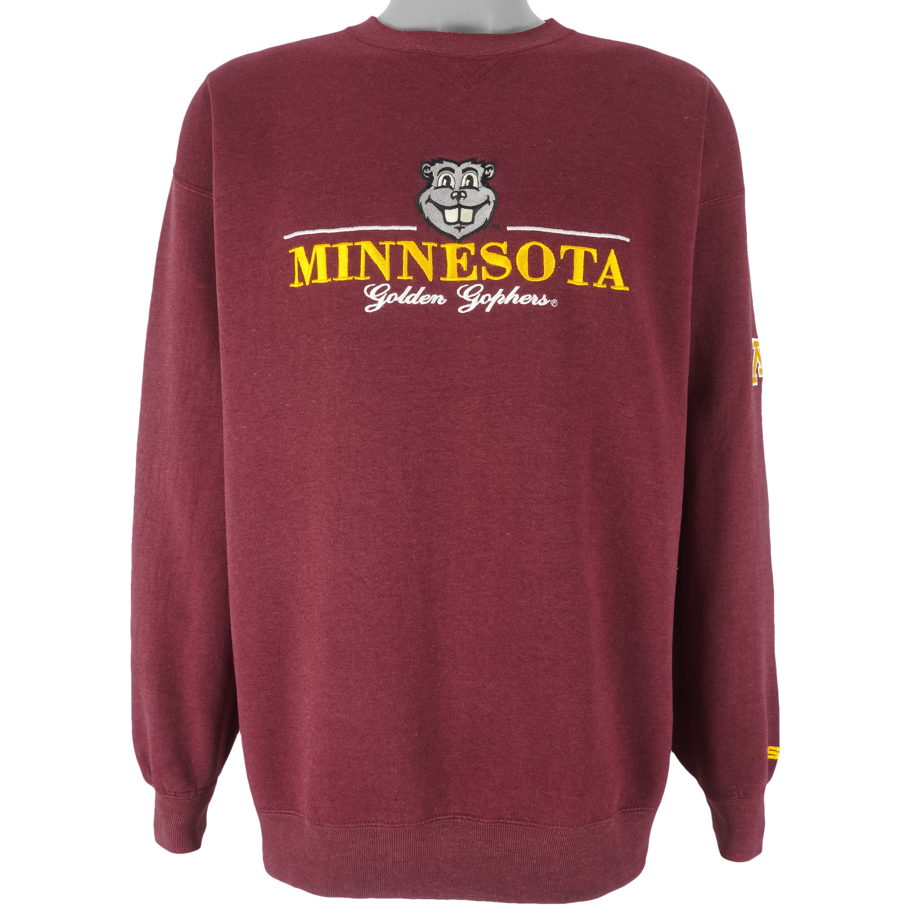 NCAA (CS) - Minnesota Golden Gophers Crew Neck Sweatshirt 1990s X-Large Vintage Retro College