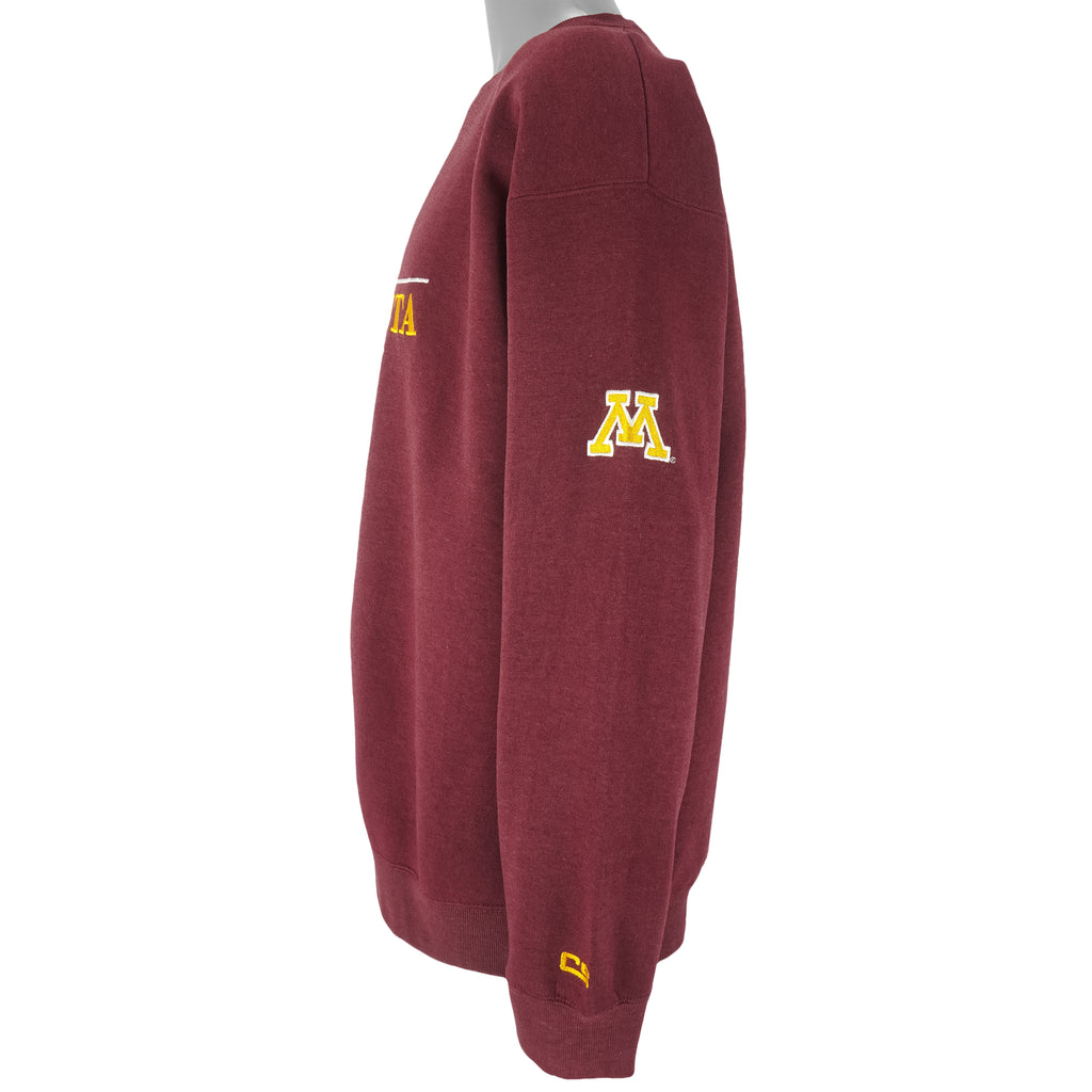 NCAA (CS) - Minnesota Golden Gophers Crew Neck Sweatshirt 1990s X-Large Vintage Retro College