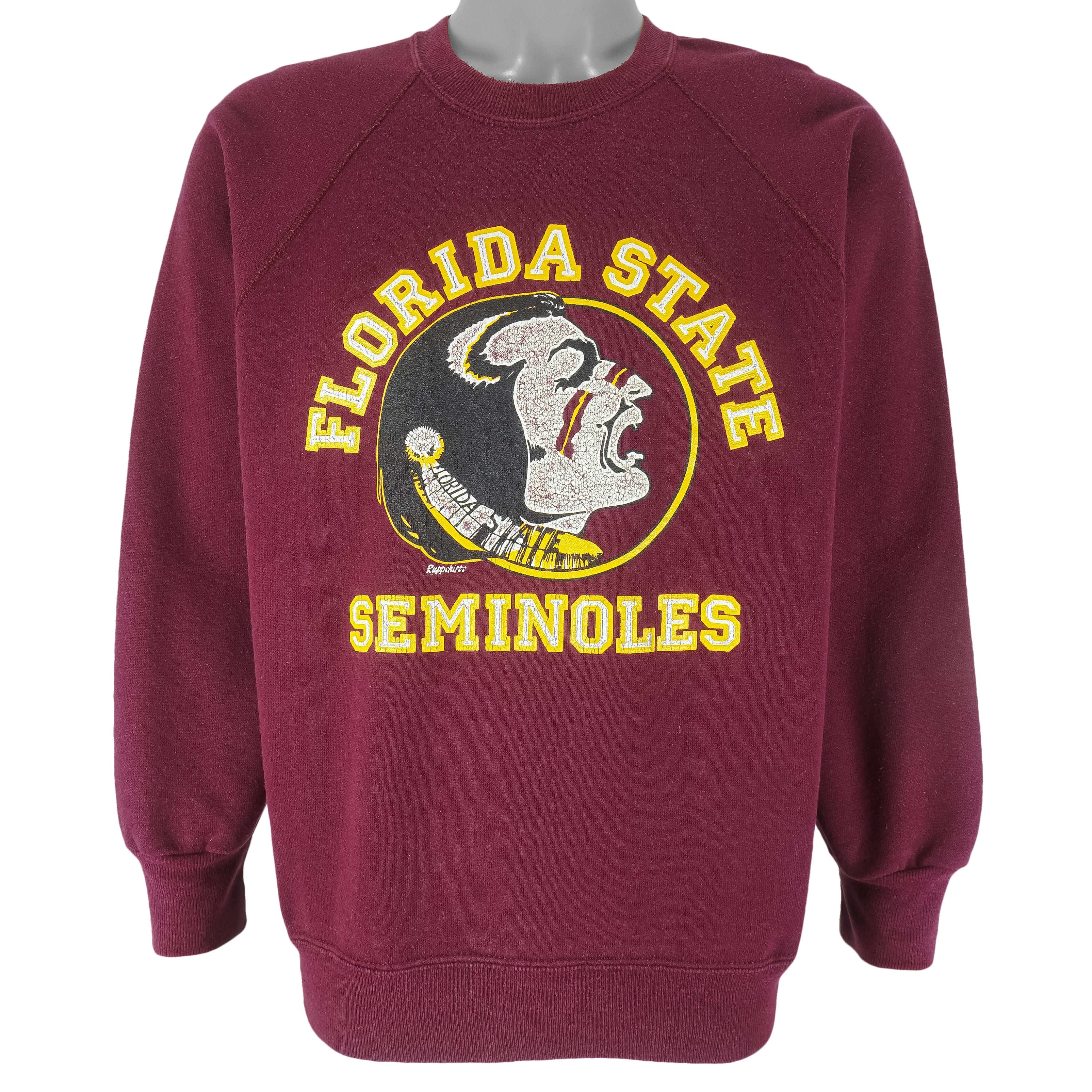 NCAA - Florida State Seminoles Crew Neck Sweatshirt 1990s X-Large Vintage Retro College