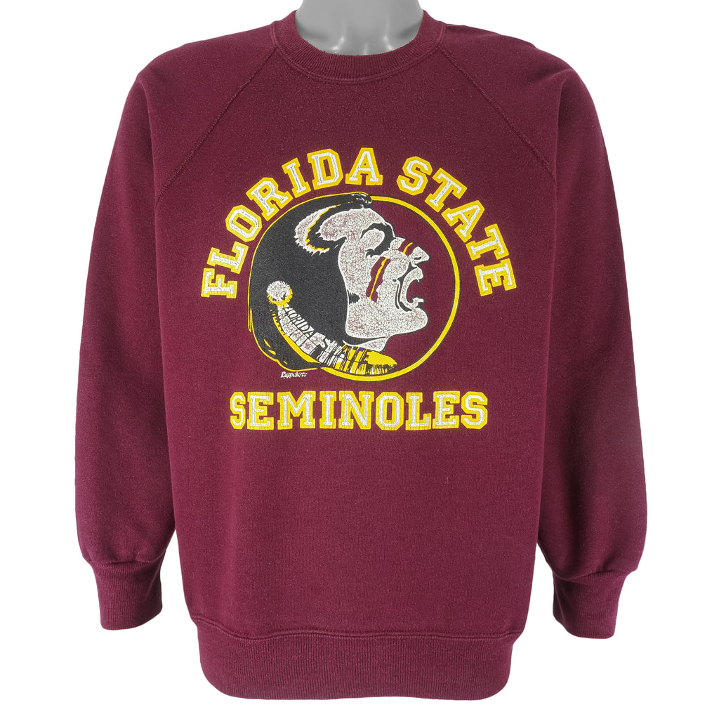 NCAA - Florida State Seminoles Crew Neck Sweatshirt 1990s X-Large Vintage Retro College