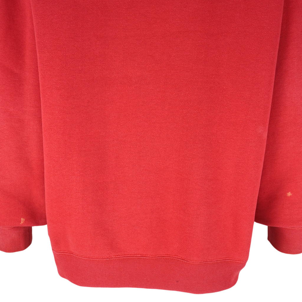 NFL (Logo 7) - San Francisco 49ers Embroidered Crew Neck Sweatshirt 1990s Large Vintage Retro Football