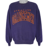 NCAA (Russell) - Syracuse Orangemen Crew Neck Sweatshirt 1990s Large Vintage Retro College 