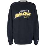 Reebok - CFL Hamilton Tiger Cats Crew Neck Sweatshirt 1990s Large Vintage Retro Football