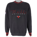 Starter - Chicago Bulls Embroidered Crew Neck Sweatshirt 1990s Large Vintage Retro Basketball