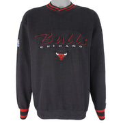 Starter - Chicago Bulls Embroidered Crew Neck Sweatshirt 1990s Large Vintage Retro Basketball